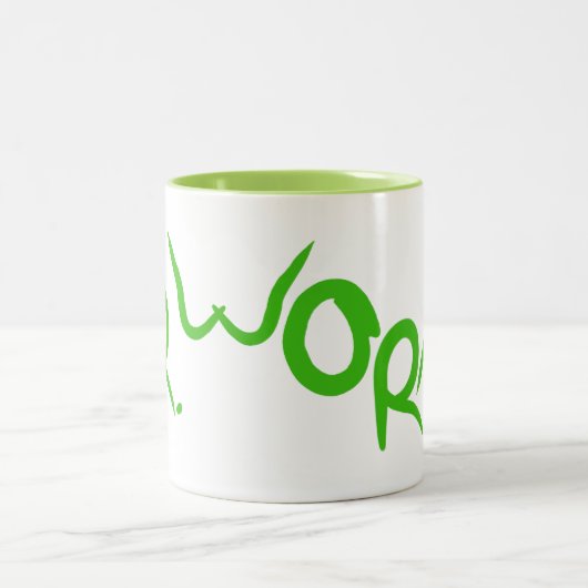 Dr. Worm Zweifarbige Tasse (Mittel)