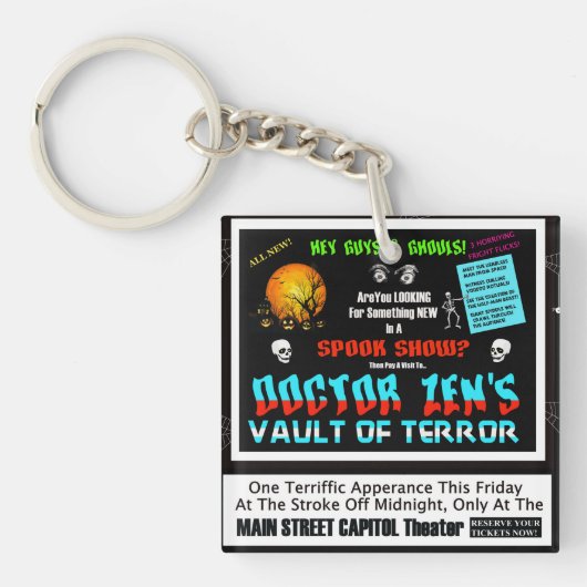 Dr. Zens Vault Of Horror Schlüsselanhänger (Vorderseite)