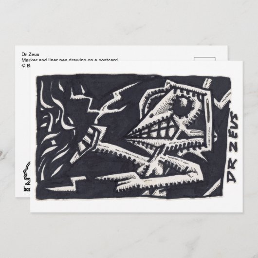 Dr. Zeus Flat Card (Vorne/Hinten)