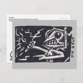 Dr. Zeus Postkarte (Vorne/Hinten)