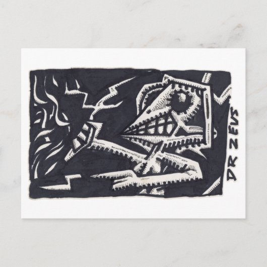 Dr. Zeus Postkarte (Vorderseite)