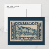 Draa-Tal, Marokko - Postkarte (Vorne/Hinten)