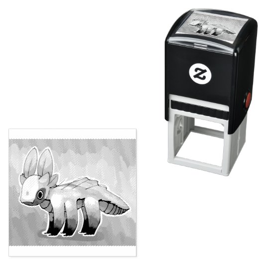 Draakje Permastempel (Beispiel)