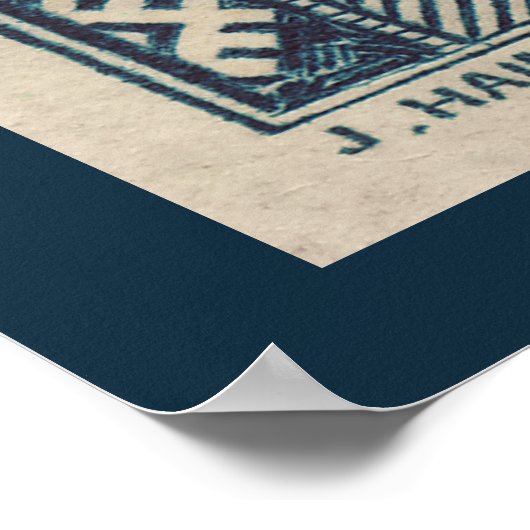 Draatal, Marokko - Poster (Ecke)