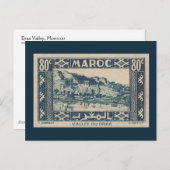 Draatal, Marokko - Postkarte (Vorne/Hinten)