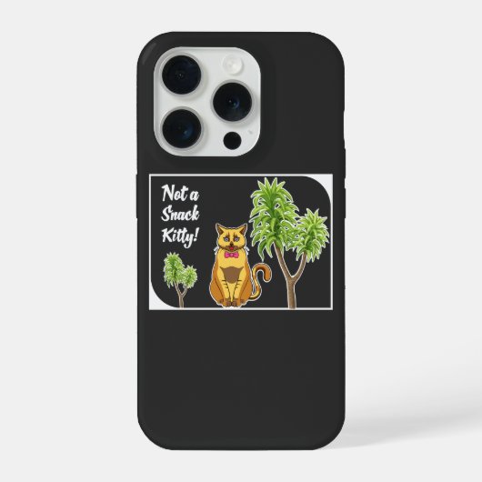 Dracaena Giftig Für Katzen Warnung Kunst iPhone Hülle (Rückseite)