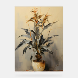 Dracaena - Impasto Floral Acrylschild