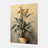 Dracaena - Impasto Floral Acrylschild (Winkel)