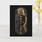 "Dracarys" Daenerys Targaryen Graphic Karte (Gelbe Blume)