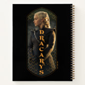 "Dracarys" Daenerys Targaryen Graphic Notizblock (Rückseite)