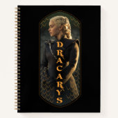 "Dracarys" Daenerys Targaryen Graphic Notizblock (Vorderseite)