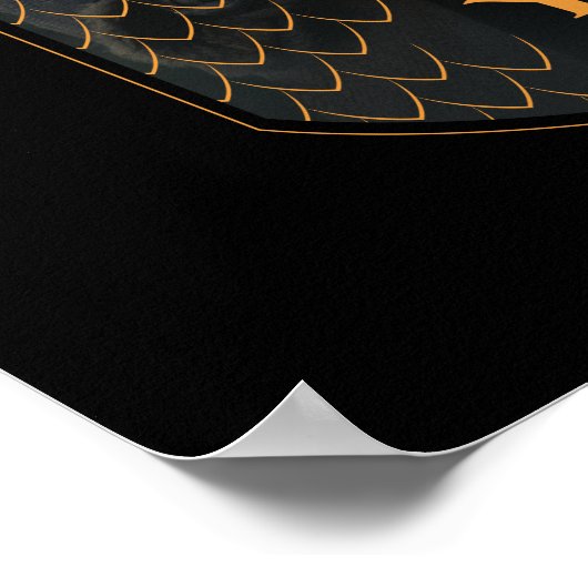 "Dracarys" Daenerys Targaryen Graphic Poster (Ecke)