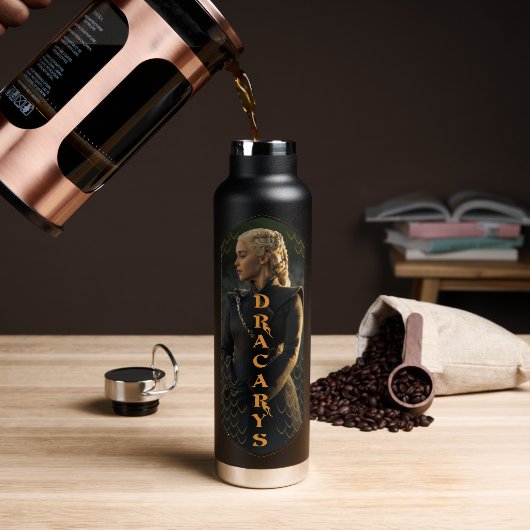"Dracarys" Daenerys Targaryen Graphic Trinkflasche (Kaffee)