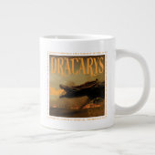 "Dracarys" Drogon Breathing Fire Graphic Jumbo-Tasse (Rechts)
