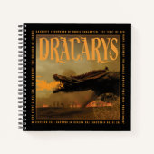 "Dracarys" Drogon Breathing Fire Graphic Notizblock (Vorderseite)