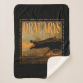 "Dracarys" Drogon Breathing Fire Graphic Sherpadecke (Vorderseite)