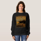 "Dracarys" Drogon Breathing Fire Graphic Sweatshirt (Vorne ganz)