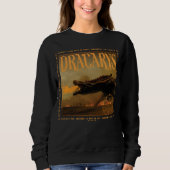 "Dracarys" Drogon Breathing Fire Graphic Sweatshirt (Vorderseite)