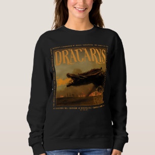"Dracarys" Drogon Breathing Fire Graphic Sweatshirt