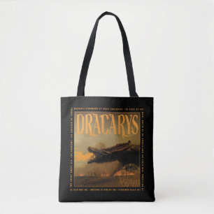 "Dracarys" Drogon Breathing Fire Graphic Tasche