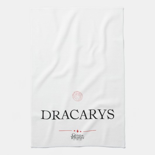 Dracarys Geschirrtuch (Vertikal)