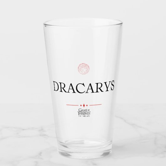 Dracarys Glas (Vorderseite)