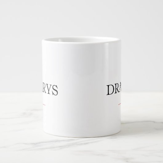 Dracarys Jumbo-Tasse (Vorderseite)