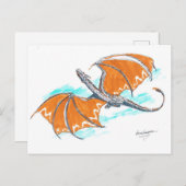 Dracarys Postkarte (Vorne/Hinten)