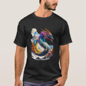 Drache 01 T-Shirt (Vorderseite)