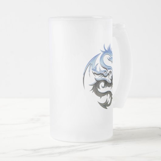 Drache-1721875 Mattglas Bierglas (VorderseiteRechts)