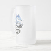 Drache-1721875 Mattglas Bierglas (Vorderseite Links)