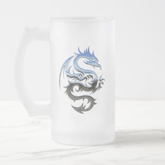 Drache-1721875 Mattglas Bierglas (Links)