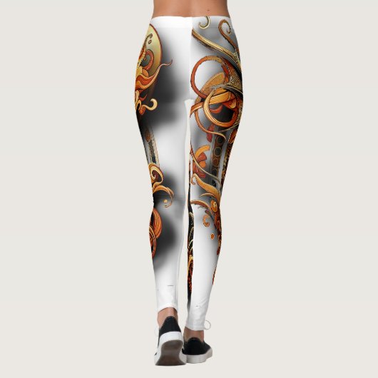 Drache 1 Leggings (Rückseite)