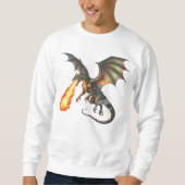 Drache 1 sweatshirt (Vorderseite)