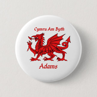 Drache Adams Waliser Button