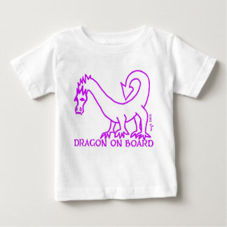 DRACHE AN BORD! Babyt-stück MAGENTA 2 Baby T-shirt