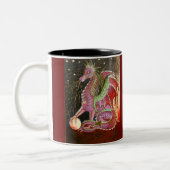 Drache-Atem 11 Unze. Zwei-Ton Tasse (Links)