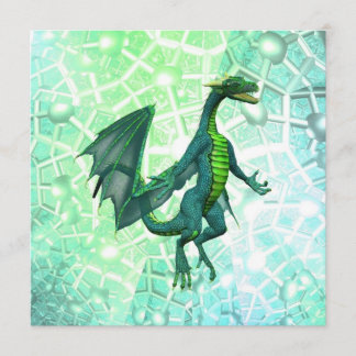 Drache-Atem-Einladungen Einladung