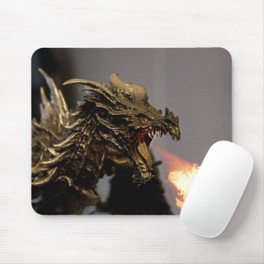 Drache-Atem Mousepad (Mit Mouse)