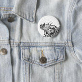 Drache auf dem Felsen Button (Beispiel)