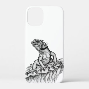 Drache auf dem Felsen iPhone 12 Mini Hülle