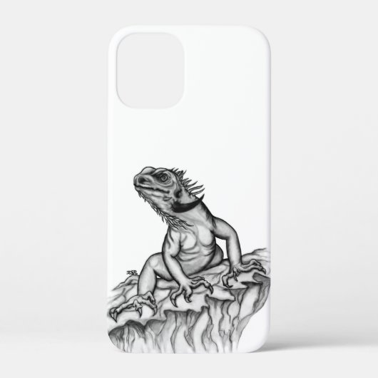 Drache auf dem Felsen Case-Mate iPhone Hülle (Rückseite)