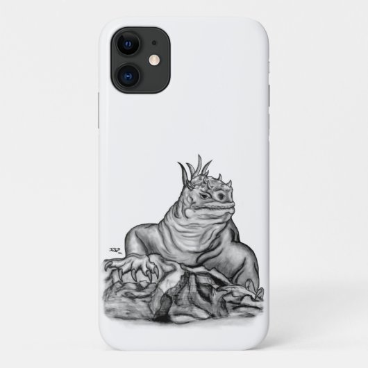 Drache auf dem Felsen Case-Mate iPhone Hülle (Rückseite)
