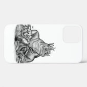 Drache auf dem Felsen Case-Mate iPhone Hülle (Rückseite (Horizontal))