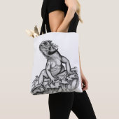 Drache auf dem Felsen Tasche (Von Nahem)