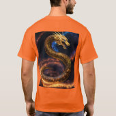 Drache auf Feuer - Entfesseln Sie den Inferno T-Shirt (Rückseite)