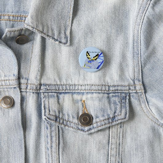 Drache auf Rollen-Untersetzer Button (Beispiel)