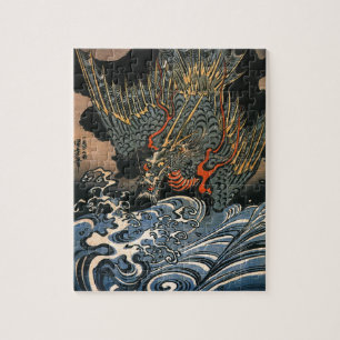 Drache auf See Puzzle