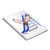 Drache auf Slide Notizblock (Rechte Seite)