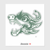 Drache Aufkleber (Blatt)